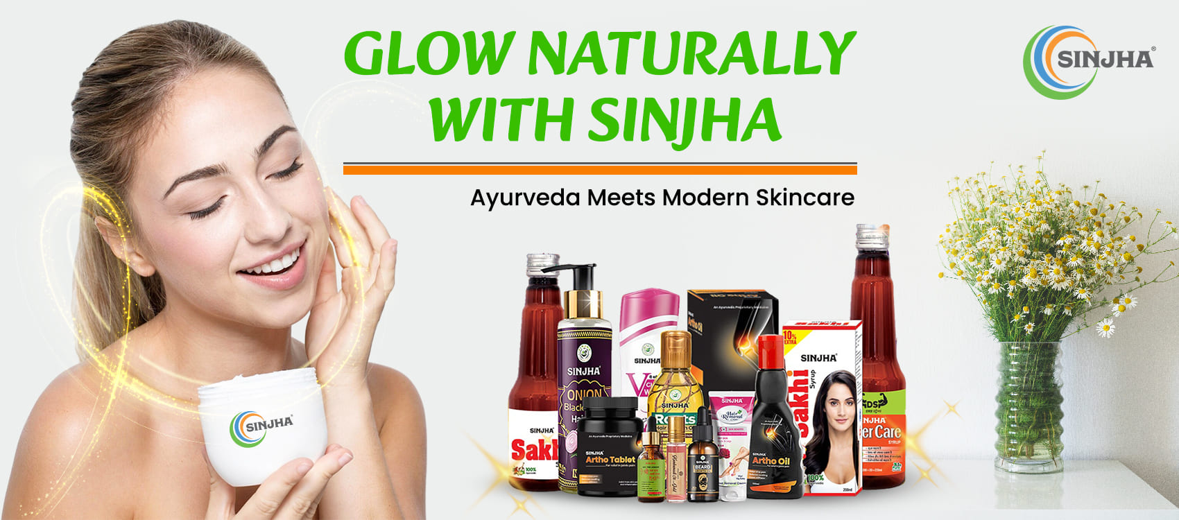 Skincare home banner